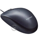 Mouse Logitech M90 Dark Black 3 botones ideal Para uso en Oficina Hogar