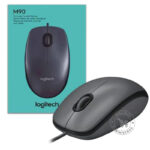 Mouse Logitech M90 Dark Black 3 botones ideal Para uso en Oficina Hogar - Imagen 2