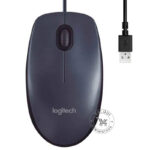 Mouse Logitech M90 Dark Black 3 botones ideal Para uso en Oficina Hogar - Imagen 3